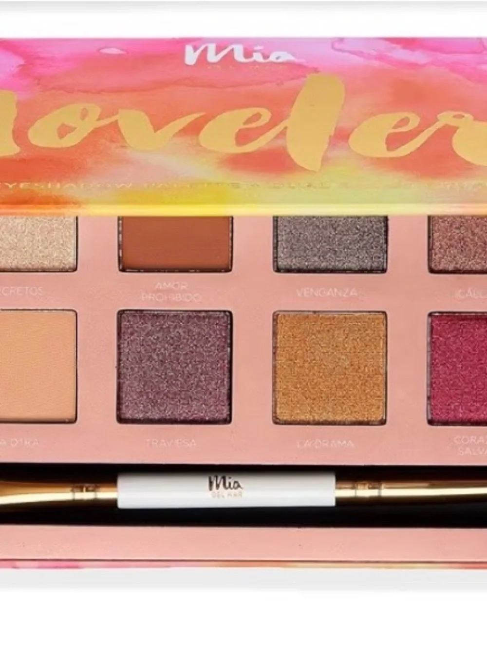 Mia del Mar Novelera Eyeshadow Palette NIB